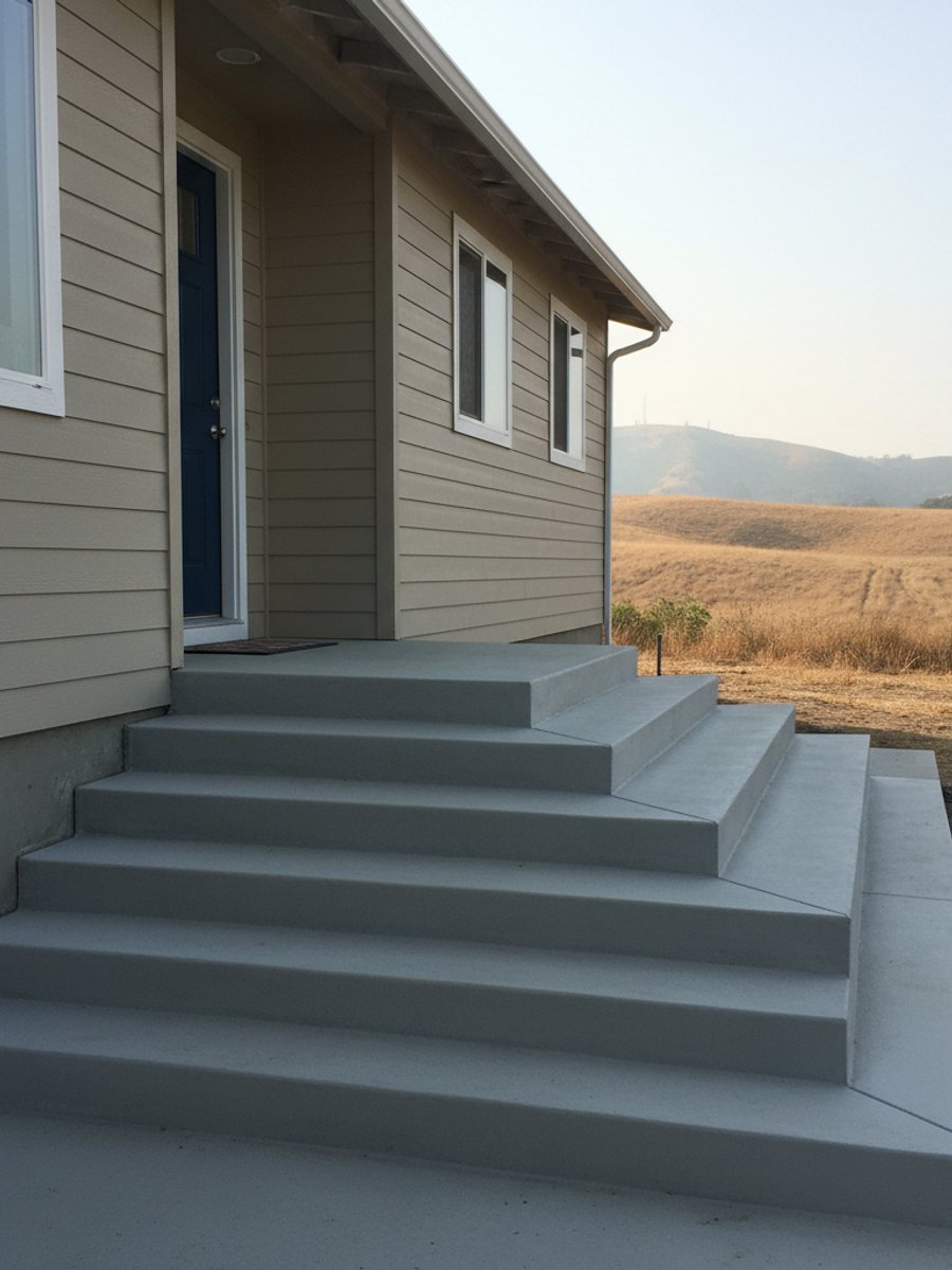 Concrete Steps & Walkways completed by Allied Concrete Solutions in Santa Ana, CA